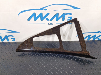 11-18 BMW 6 SERIES F06 CENTER CONSOLE WOOD TRIM PANEL 9242737