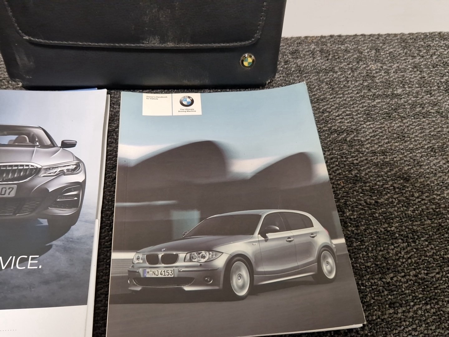 BMW 116i E87 Hatchback Genuine Owners Manual Handbook Wallet