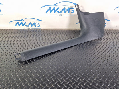 10-18 AUDI A7 4G S-LINE FRONT LEFT INTERIOR A PILLAR SILL TRIM PANEL 4G2867271