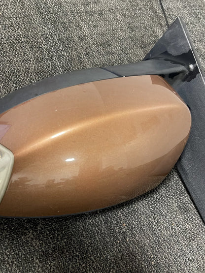 Ford C-Max MK2 (C344) MPV Front Left Door Wing Mirror in Brown Burnished Glow