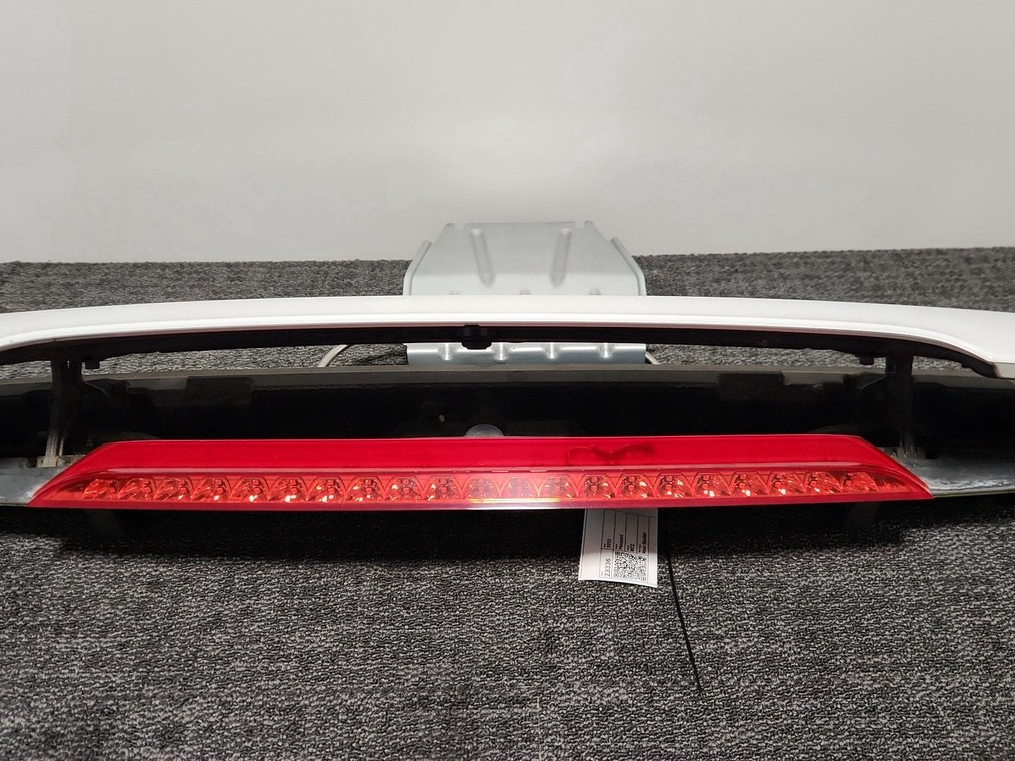 Peugeot RCZ MK1 (Ph1) (T75) Coupe Genuine Rear Spoiler in Opal White Paint
