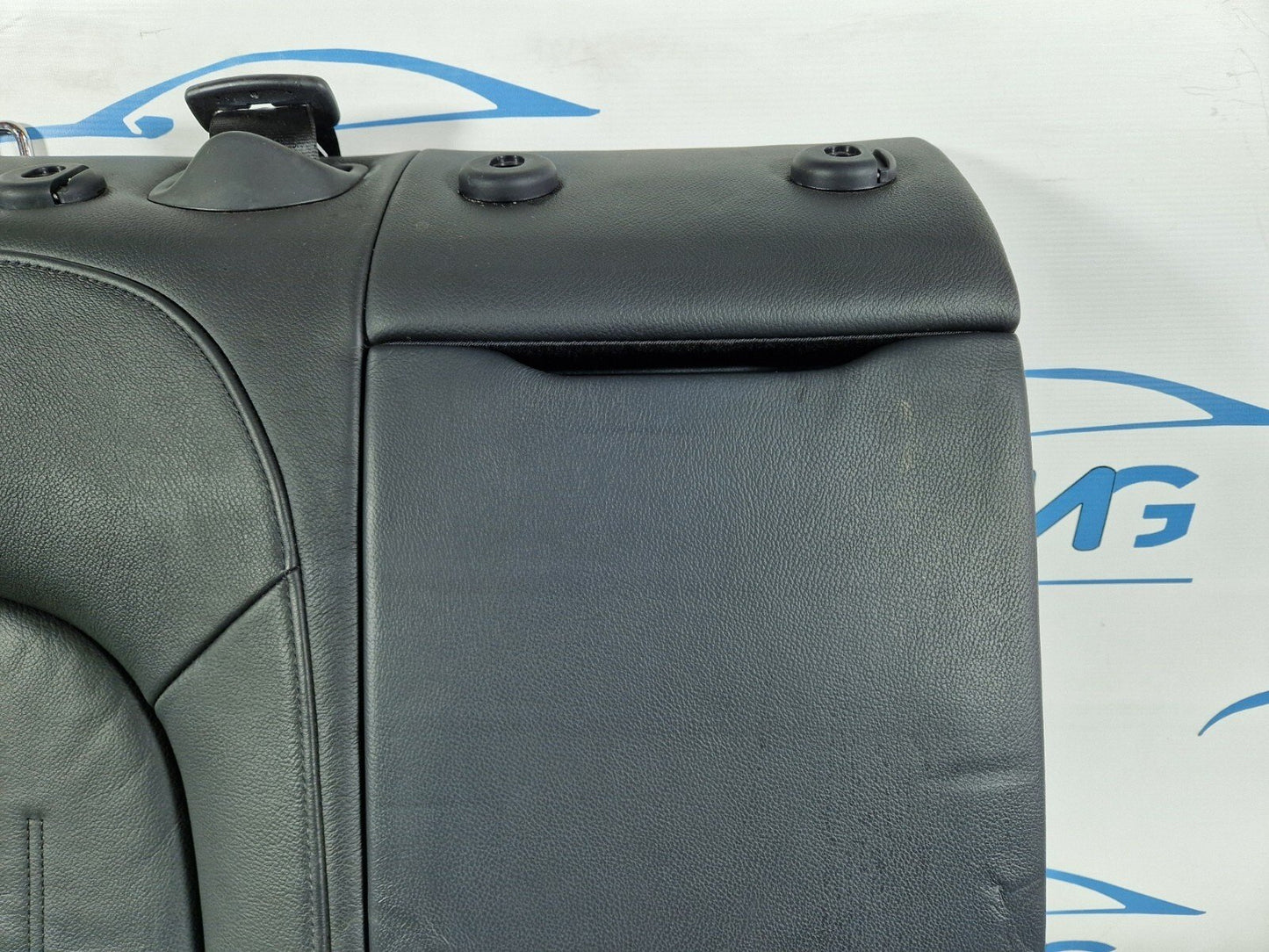 12-18 AUDI A6 C7 AVANT REAR O/S RIGHT SIDE BLACK LEATHER  SEAT BACKREST