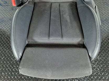 16-19 AUDI A4 B9 S-LINE FRONT PASSENGER HEATED HALF LEATHER SEAT