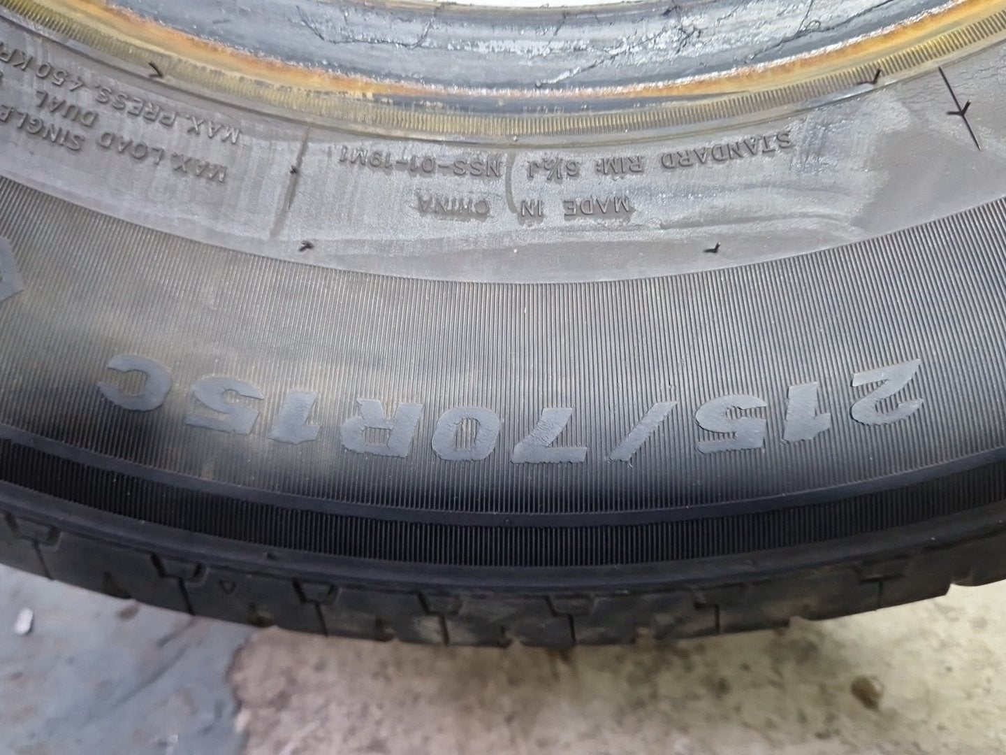 - Tyre