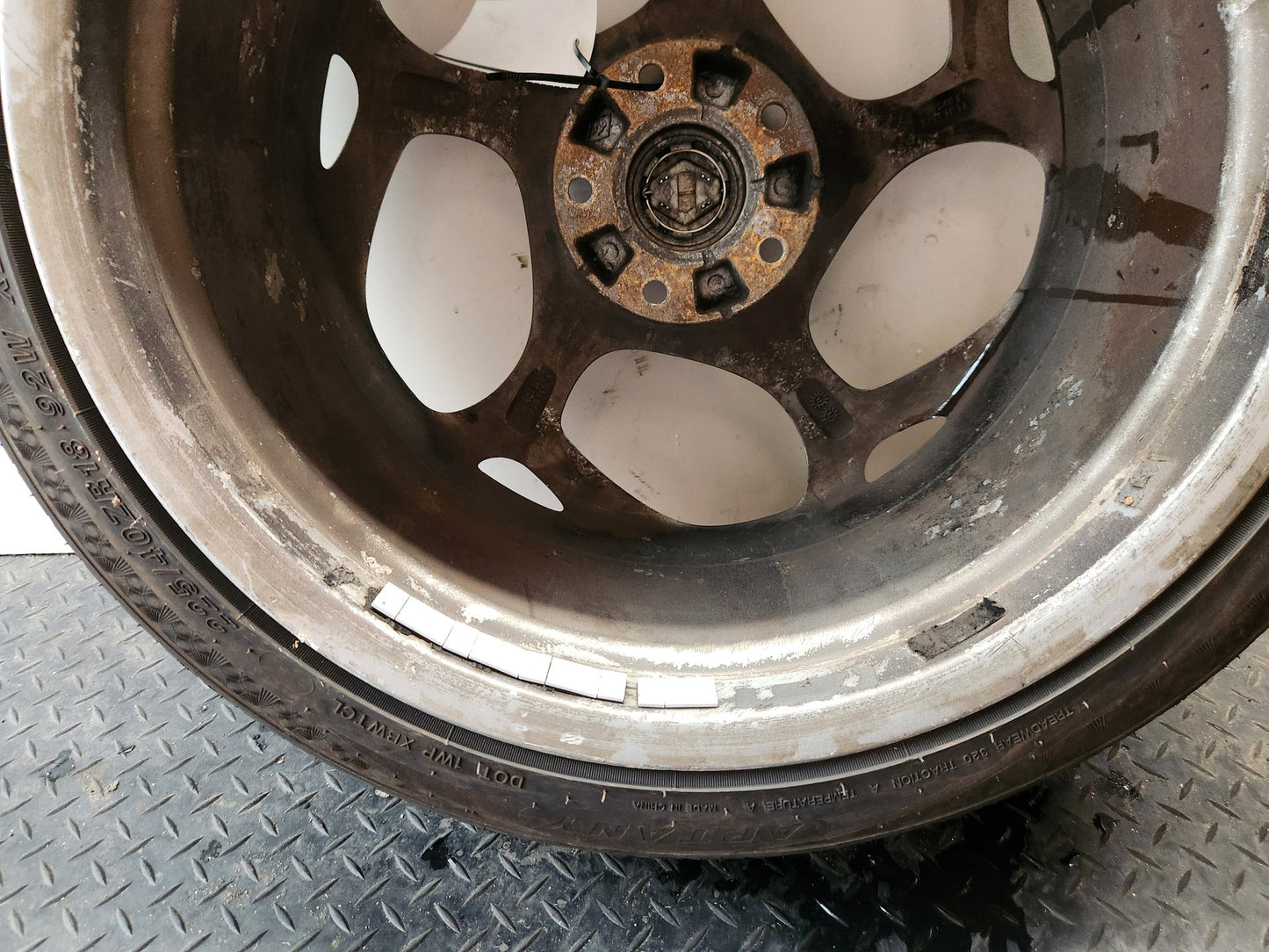 Renault Mégane MK3 (Ph2) (X95) 18" Alloy Wheel with Tyre 225/40/18 ~6mm