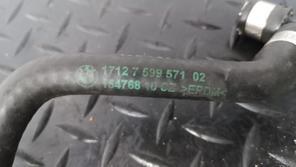 11-16 BMW M5 F10 5-SERIES 4.4L V8 PETROL GENUINE COOLANT HOSE PIPE 7599571 *B115
