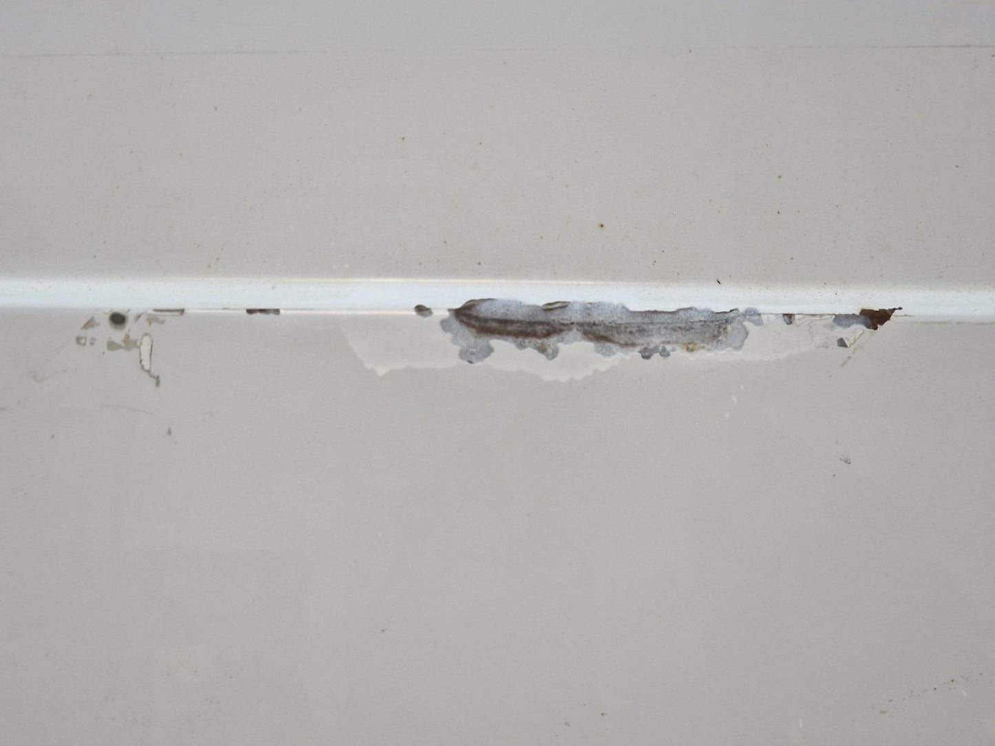 14-23 MERCEDES VITO W447 REAR LEFT N/S/R COMPLETE DOOR IN WHITE (DENTED)