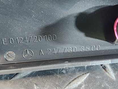 19-ON MERCEDES BENZ B CLASS W247 REAR LEFT N/S DOOR TRIM COVER PANEL A2477303500