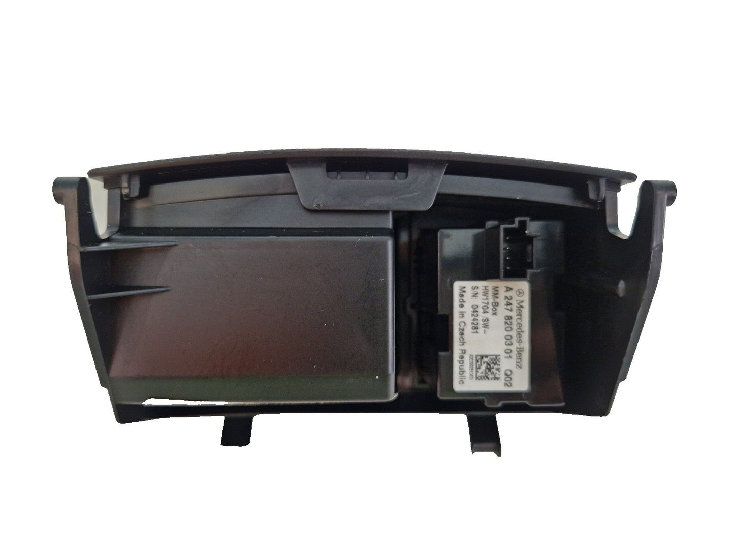 18-ON MERCEDES BENZ CLASS W177 CENTER CONSOLE REAR STORAGE TRIM BOX A1776804101