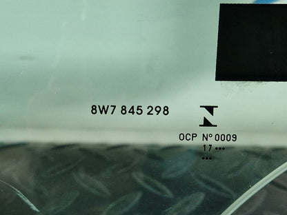 16-24 AUDI A5 F5 OEM DRIVER SIDE REAR WINDOW GLASS 8W7845298