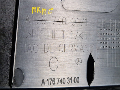 12-18 MERCEDES BENZ W176 GENUINE TAILGATE TRIM PANEL LEFT SIDE A1767400171