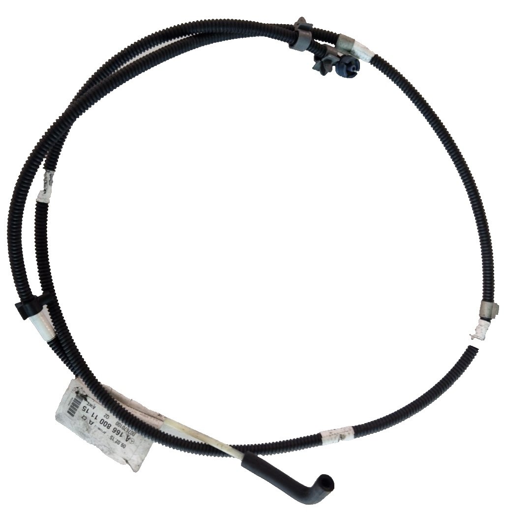 11-19 MERCEDES BENZ ML W166 VACUUM PUMP PIPE LINE HOSE A1668001115