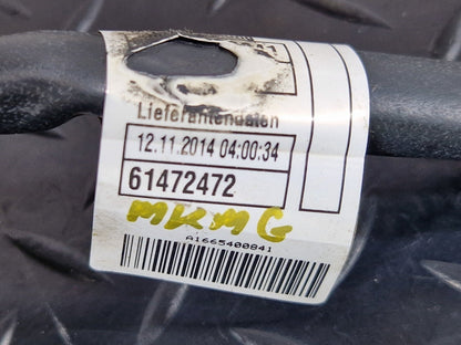 11-19 MERCEDES BENZ ML W166 GENUINE OEM NEGATIVE BATTERY CABLE WIRE A1665400841