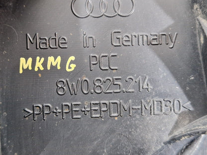 16-19 AUDI A4 B9 REAR RIGHT O/S UNDERBODY SPLASH GUARD SHIELD COVER 8W0825214