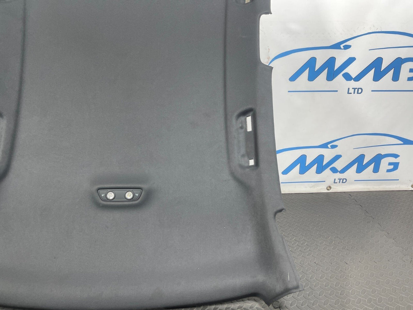 16-19 AUDI A4 B9 S-LINE SALOON GENUINE ROOF HEAD LINER BLACK 8W5867506 F