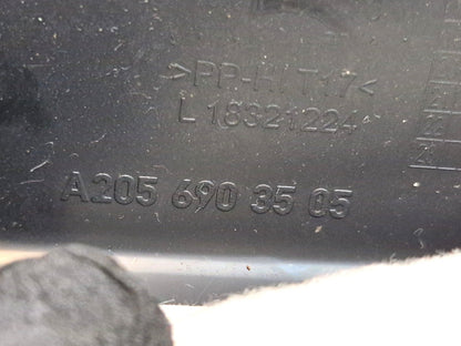 14-21 MERCEDES BENZ C200d W205 GENUINE REAR LEFT INNER ARCH TRIM A2056903505