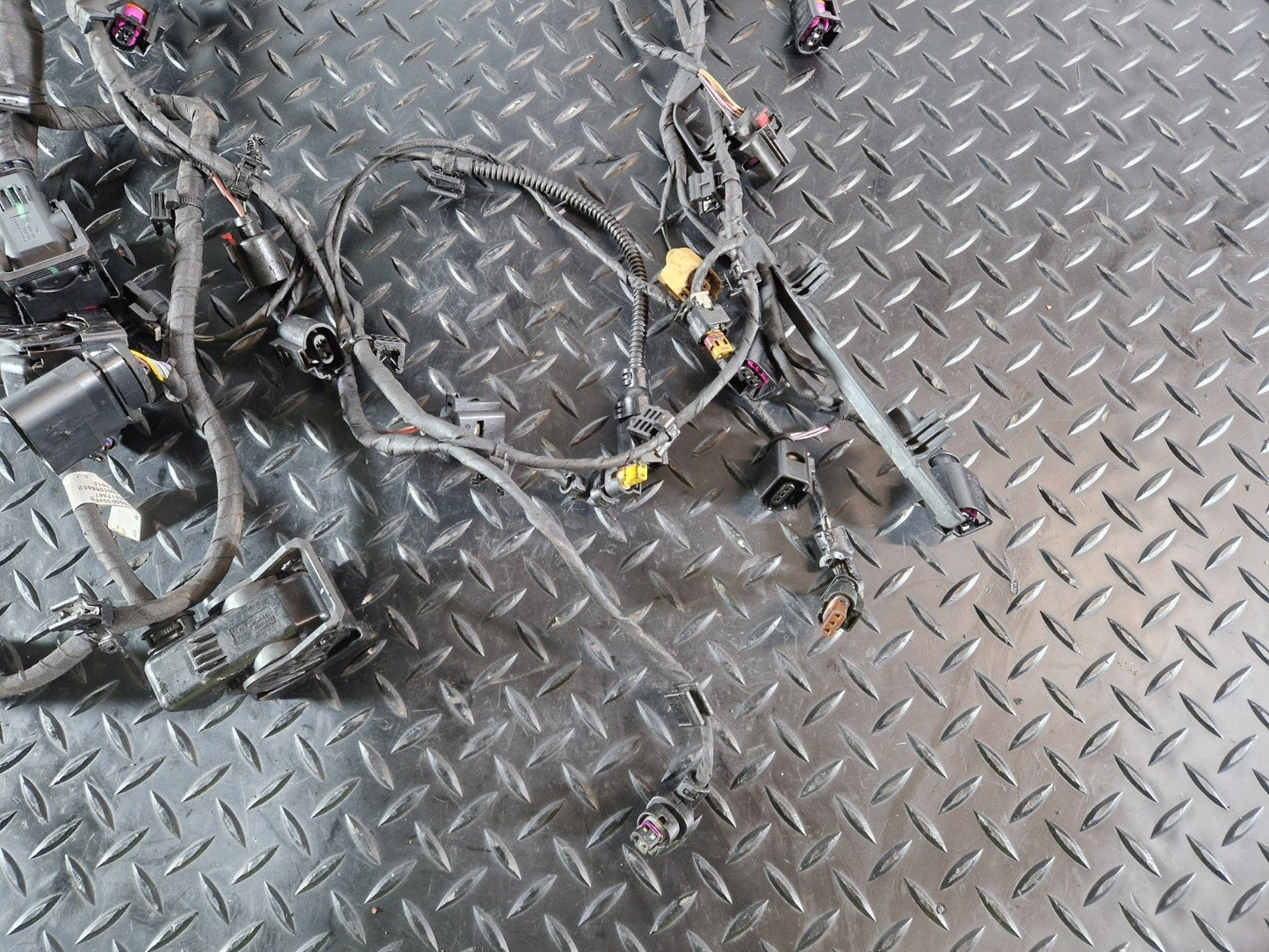 16-20 AUDI Q7 4M 3.0TDI V6 CRTC GENUINE ENGINE WIRING LOOM HARNESS 059971595B