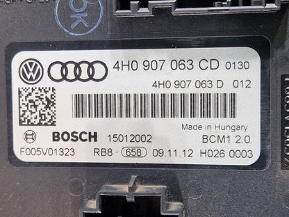10-18 VW TOUAREG 7P GENUINE BODY CONTROL MODULE ECU 4H0907063CD