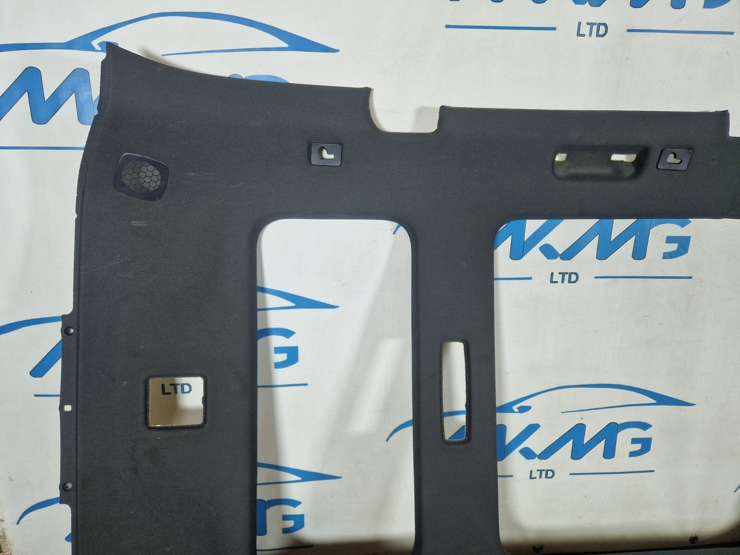 10-15 AUDI Q7 4L BLACK S SLINE PANORAMIC ROOF HEAD LINER LINING 4L0867505