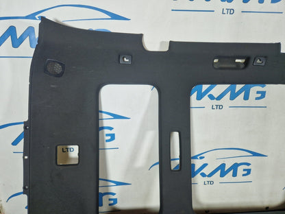 10-15 AUDI Q7 4L BLACK S SLINE PANORAMIC ROOF HEAD LINER LINING 4L0867505