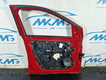 12-18 MERCEDES BENZ B-CLASS W246 FRONT LEFT N/S COMPLETE DOOR JUPITER RED 589
