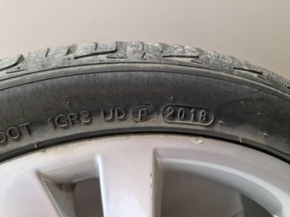 Seat Ibiza MK4 FL- 6J 17" Alloy Wheel with Tyre 215/40/17 ~6mm