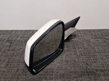 BMW 5 Series F10 Genuine Front Left N/S Passenger Door Wing Mirror in White