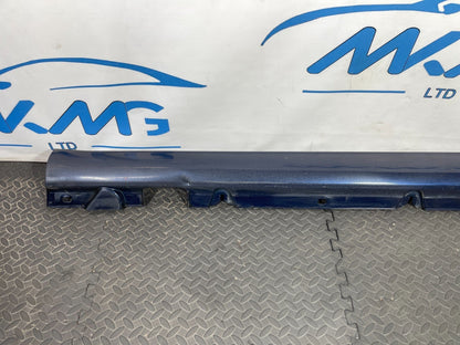 14-21 MERCEDES BENZ C CLASS W205 LEFT N/S SKIRT IN BLUE 980 A2056906902