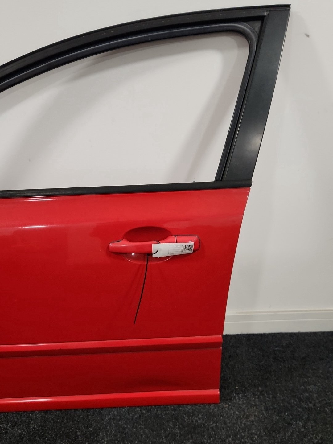 Volvo S40 MK2 (MS) Saloon Front Left N/S Passenger Complete Door in Passion Red