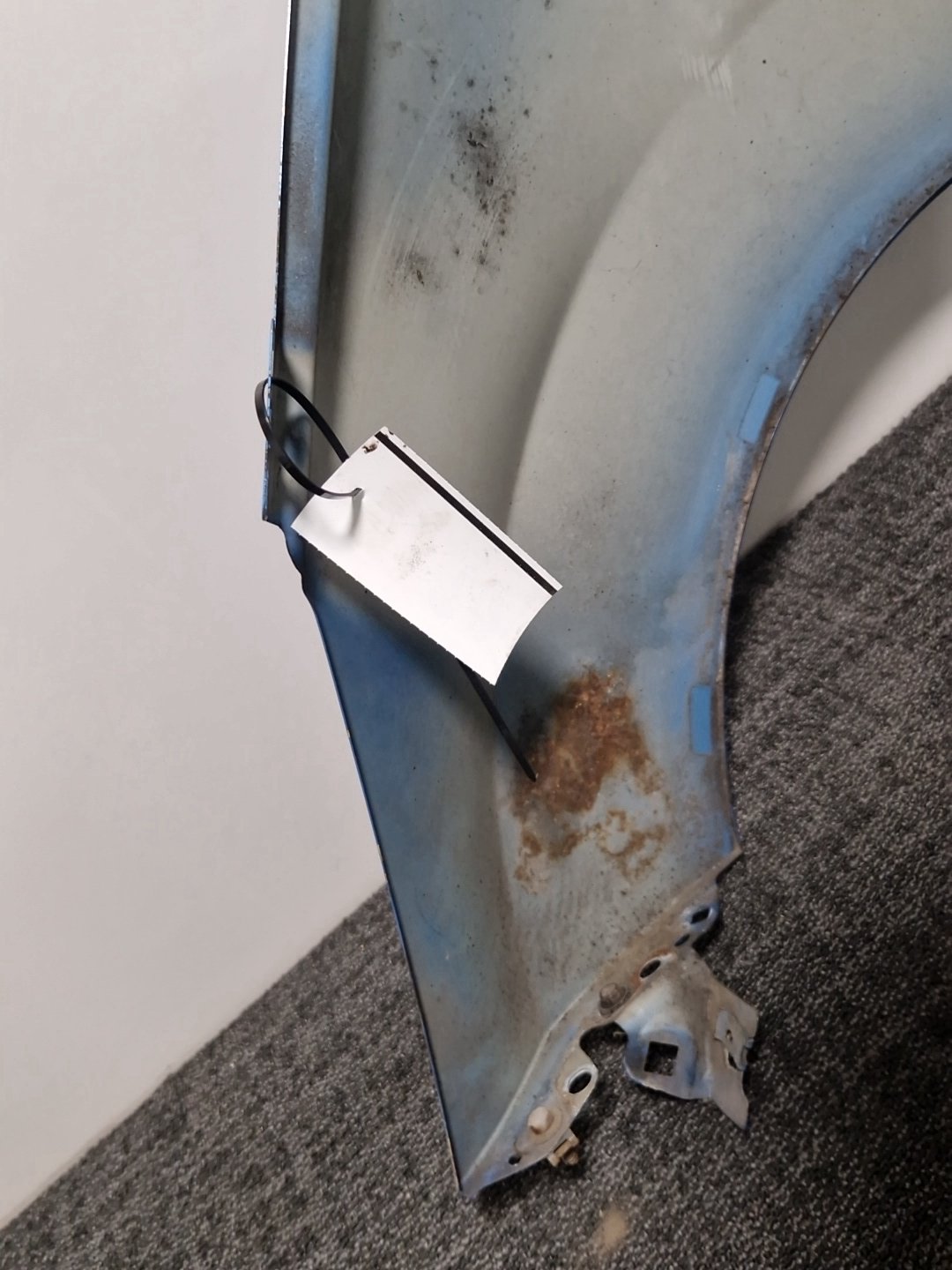 Ford Fiesta MK7 (B299) Hatchback Front Right O/S Driver Wing Fender Panel in Blue Vision