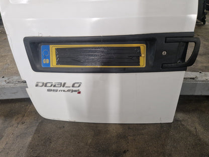 Fiat Doblo MK2 FL (263-1) Cargo Van Rear Left Passenger Complete Door in White