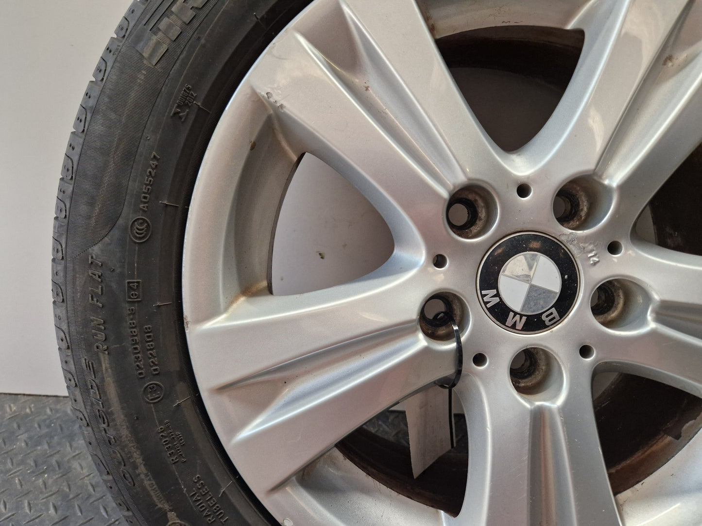 BMW 116i E87 16" Alloy Wheel with Tyre 205/55/16 ~5mm 6779696