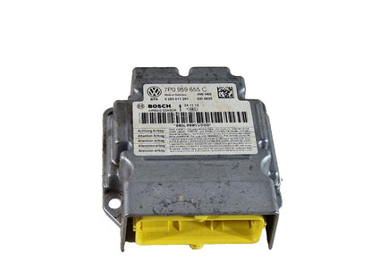 10-18 VW TOUAREG 7P GENUINE AIRBAG CONTROL MODULE ECU 7P0959655C
