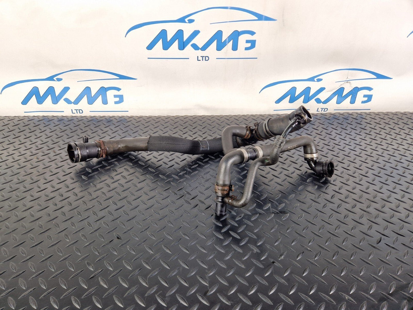 12-18 AUDI A6 C7 GENUINE WATER COOLANT PIPE HOSE 8K0122293F 4G0122055D