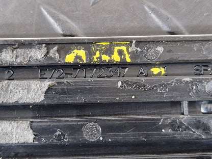 10-13 BMW E70 LCI X5 GENUINE OEM REAR DOOR KICK PLATES SILL COVER TRIM 7205265