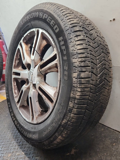 2010 Honda Insight MK2 (ZE2) 15" Alloy Wheel with Tyre 195/65/15 ~3mm