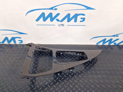 11-18 BMW 6 SERIES F06 CENTER CONSOLE WOOD TRIM PANEL 9242737