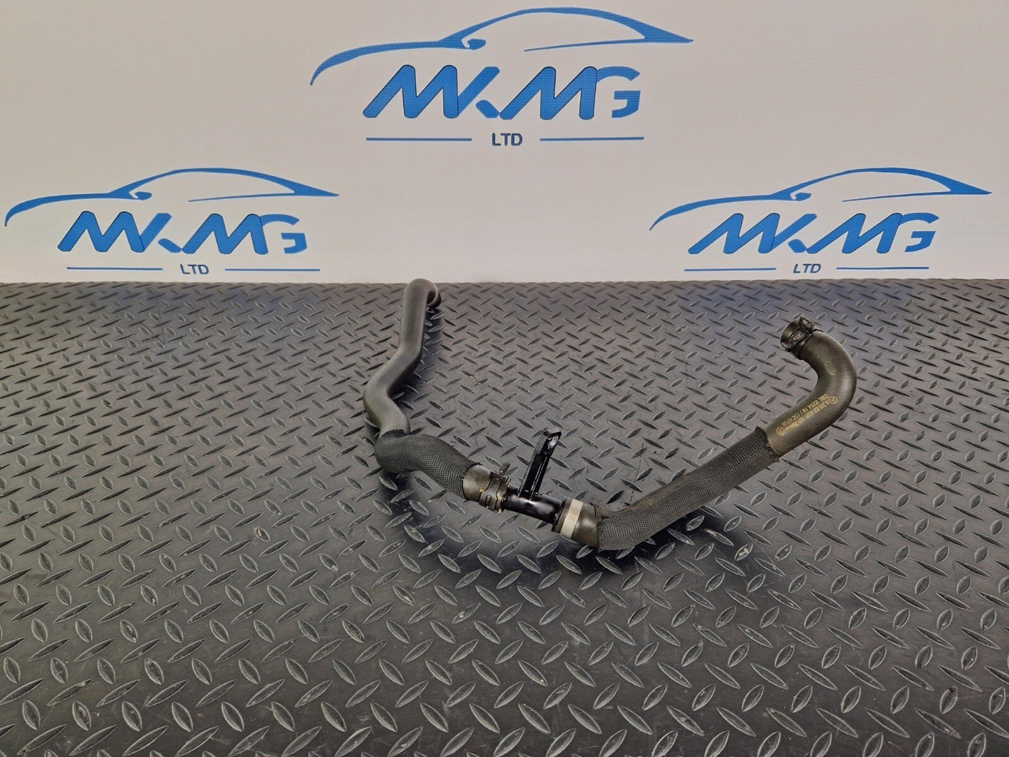 14-21 MERCEDES BENZ C200d W205 OEM HEATING WATER LINE HOSE PIPE A2058301802