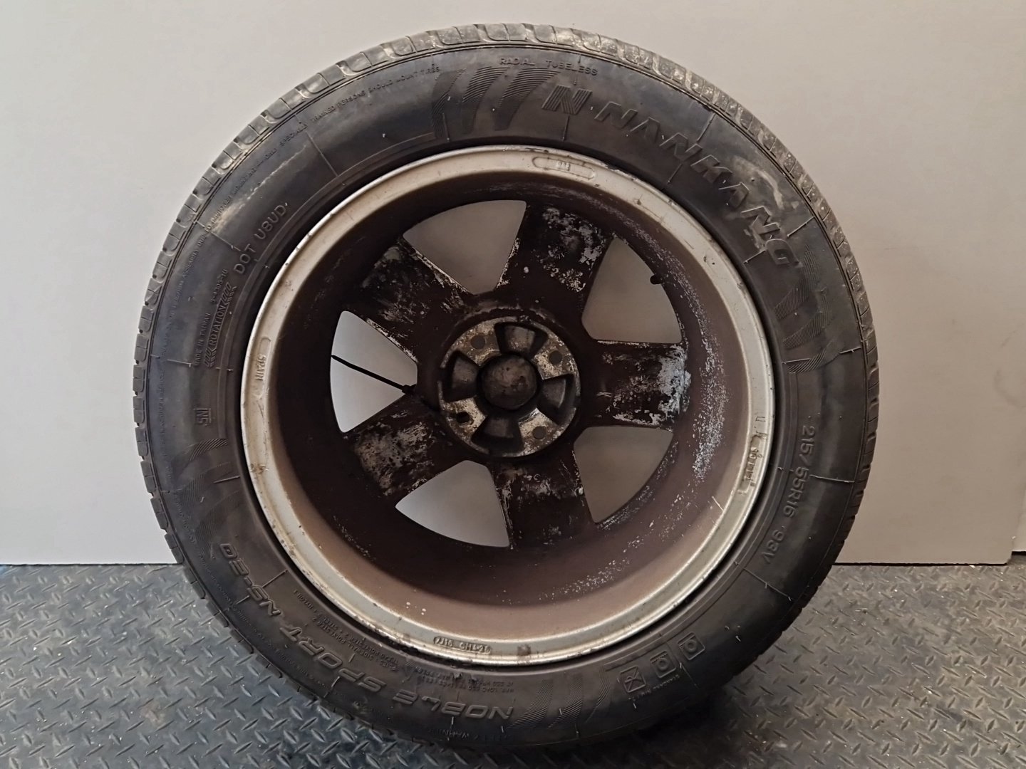 2008 Peugeot Partner MK2 (PH1) (B9) 16" Alloy Wheel with Tyre 215/55/16