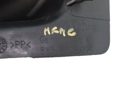 18-21 AUDI A4 REAR RIGHT SIDE TRUNK LID HINGE COVER TRIM 8W5971822