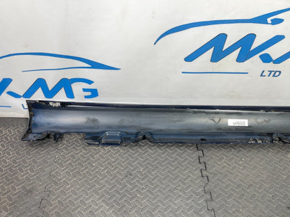 14-21 MERCEDES BENZ C CLASS W205 LEFT N/S SKIRT IN BLUE 980 A2056906902