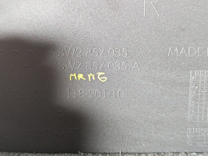 16-19 AUDI A4 B9 GENUINE DASHBOARD GLOVE BOX 8W2857035