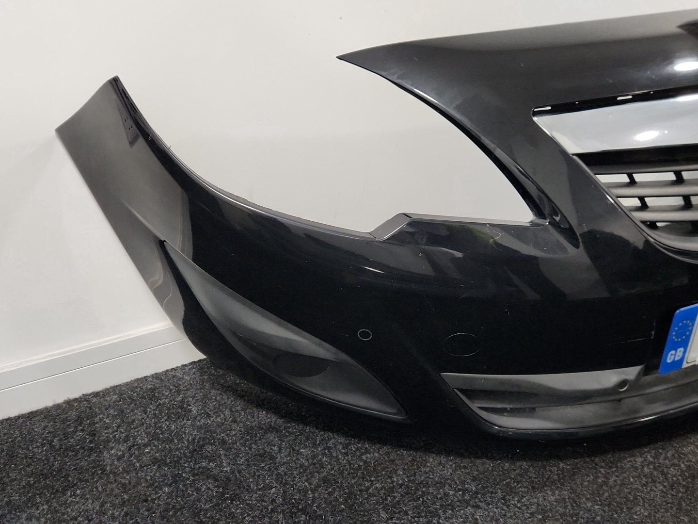 Vauxhall Meriva MK2 (B) (4470) MPV Complete Front Bumper in Black Sapphire GBG
