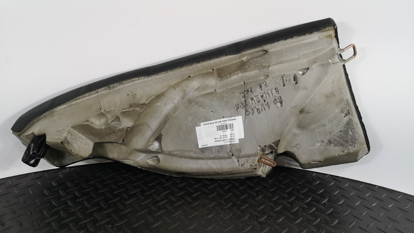 14-20 BMW 4-SERIES M-SPORT F32/F82 GENUINE REAR RIGHT SIDE LEATHER BOLSTER BLACK