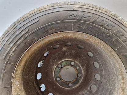 Renault Master MK3 (Ph1) (X62) 16" Alloy Wheel with Tyre 215/65/16 ~7mm