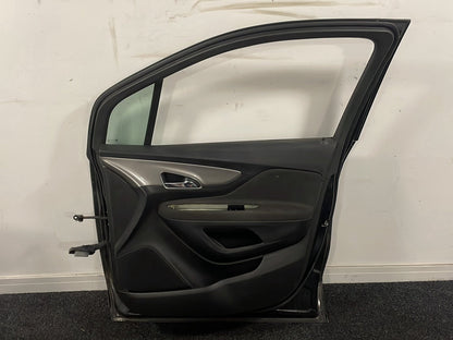 Vauxhall Mokka MK1 (G1U0) SUV Front Right O/S Driver Complete Door in Black GAR