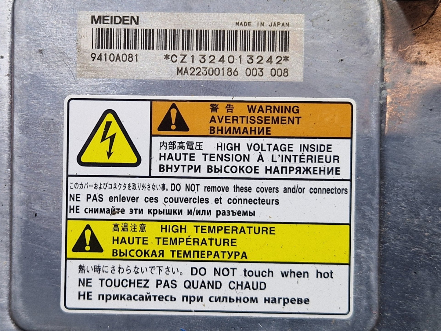 Mitsubishi Outlander PHEV MK3 (RE1) (GG2W) SUV Voltage Battery Inverter 9410A081