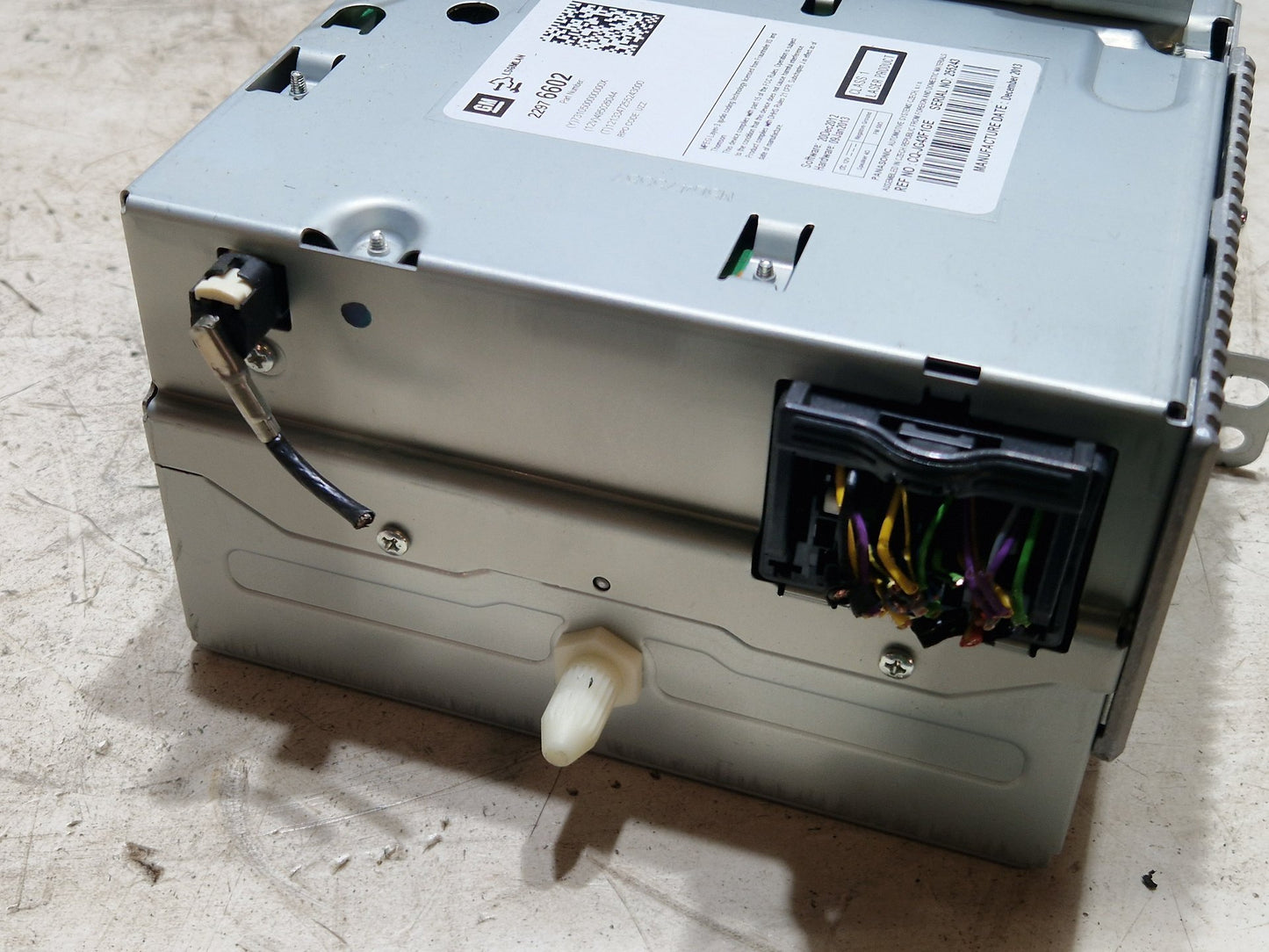 Vauxhall Astra MK6 (J) (A3400) Genuine Radio Stereo CD Player Head Unit 22976602