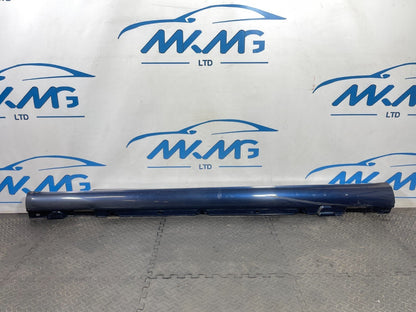 14-21 MERCEDES BENZ C CLASS W205 LEFT N/S SKIRT IN BLUE 980 A2056906902