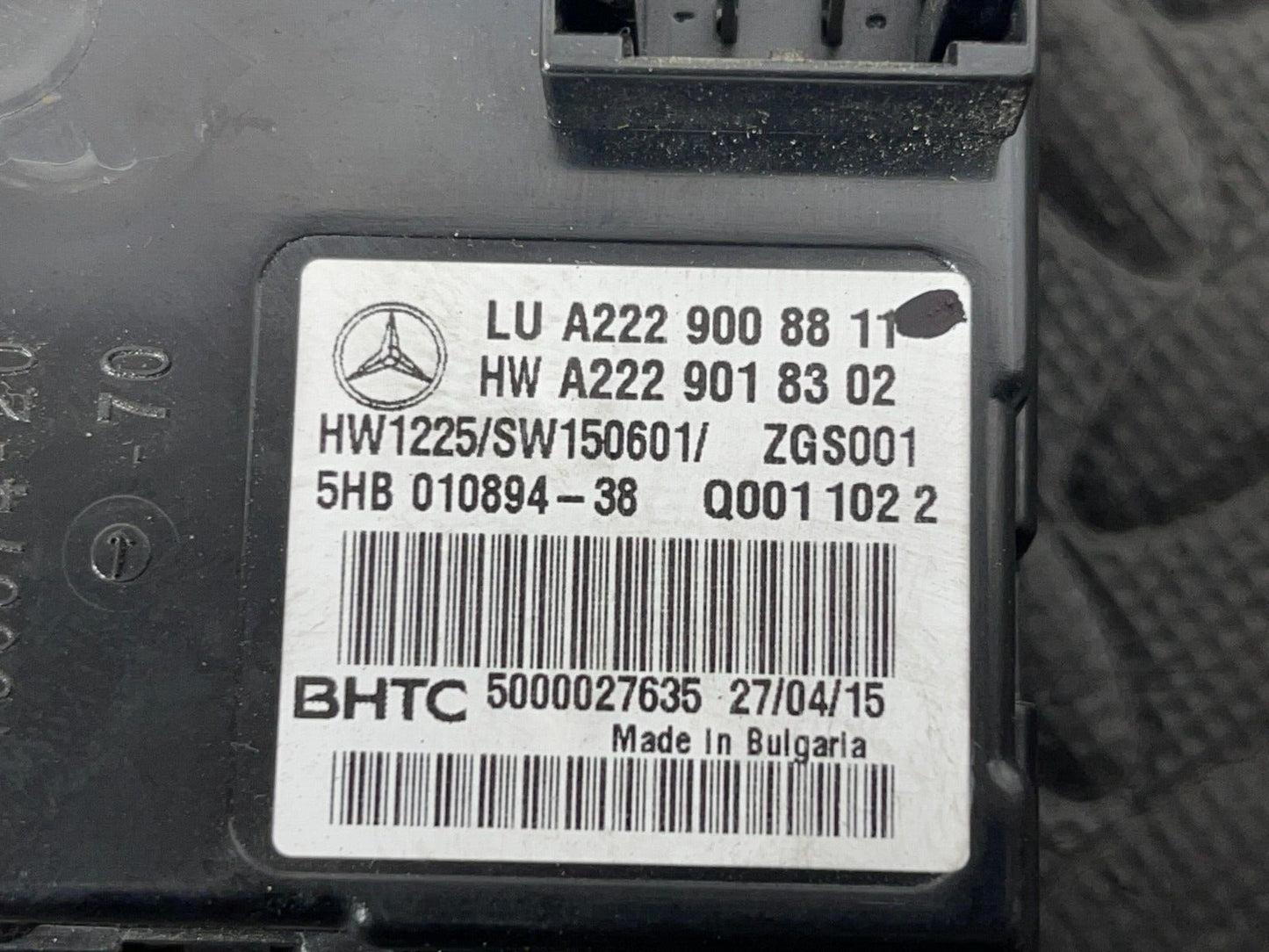 14-21 MERCEDES BENZ C300 W205 GENUINE CONTROL UNIT / HEATING MODULE A2229008811